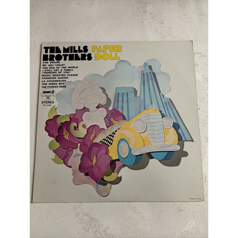 The Mills‎ Brothers Paper Doll LP Pickwick SPC-3220 Stereo 12"